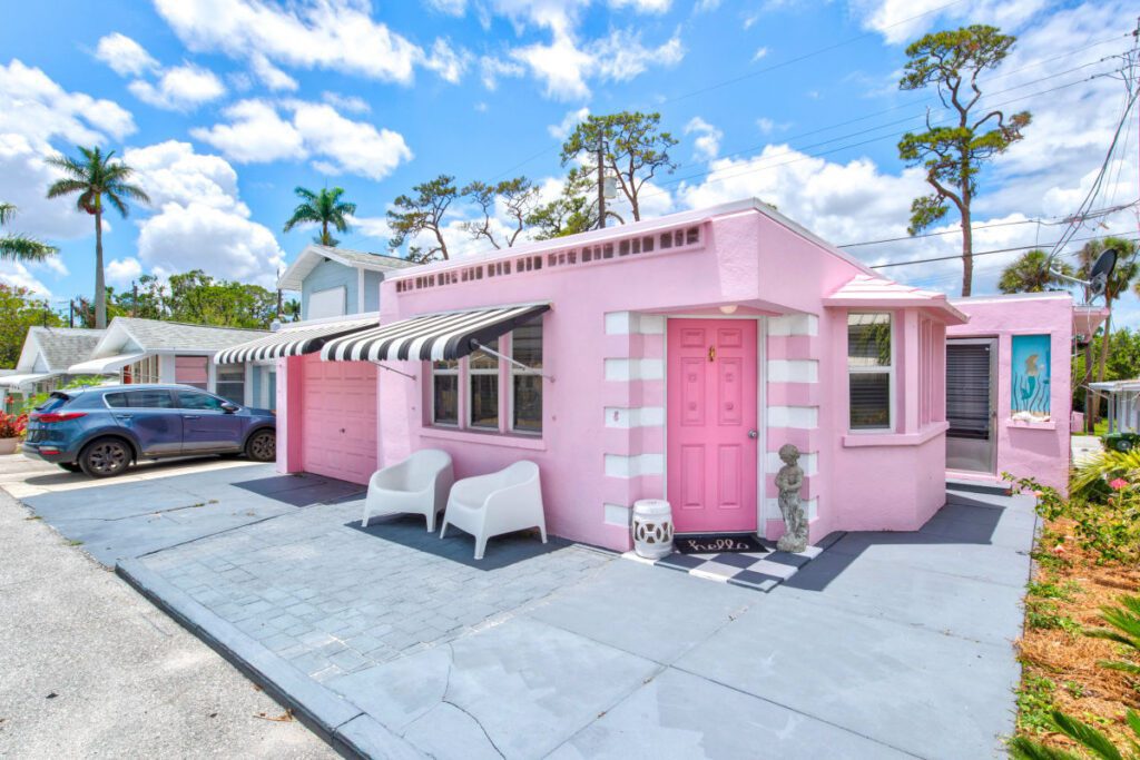 Exploring the viral bubble gum pink home in bradenton, florida