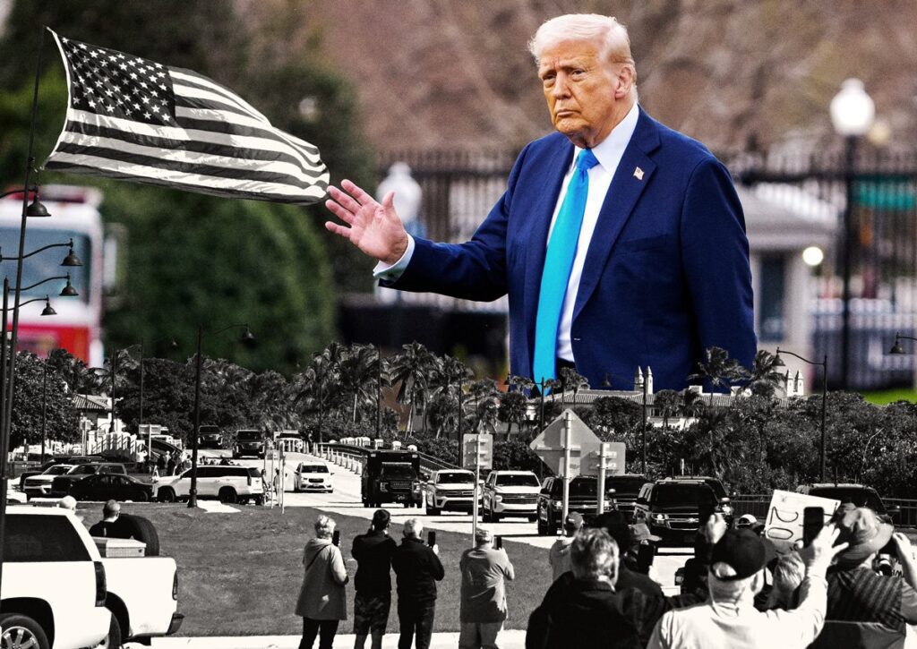 Mar a lago security zone sees sales boom after election
