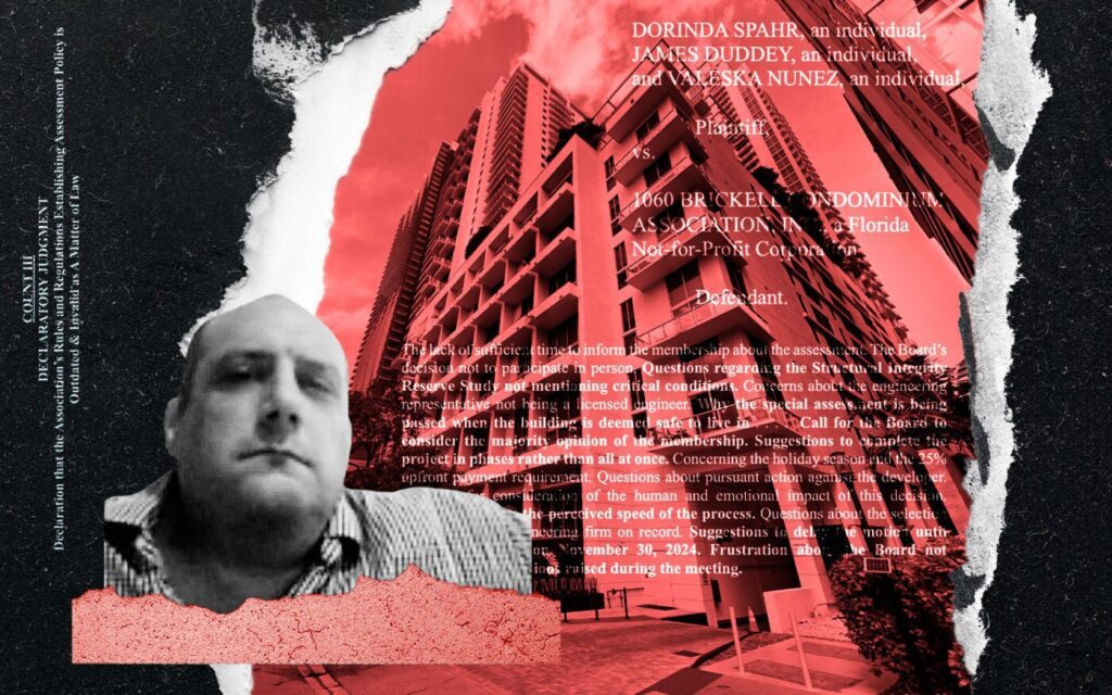 Conflict at brickell condos: board disputes and fee issues