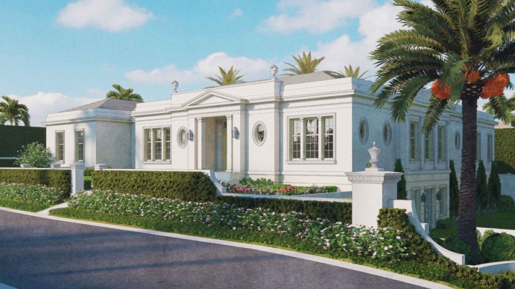 New modern design set to transform 1970s home in palm