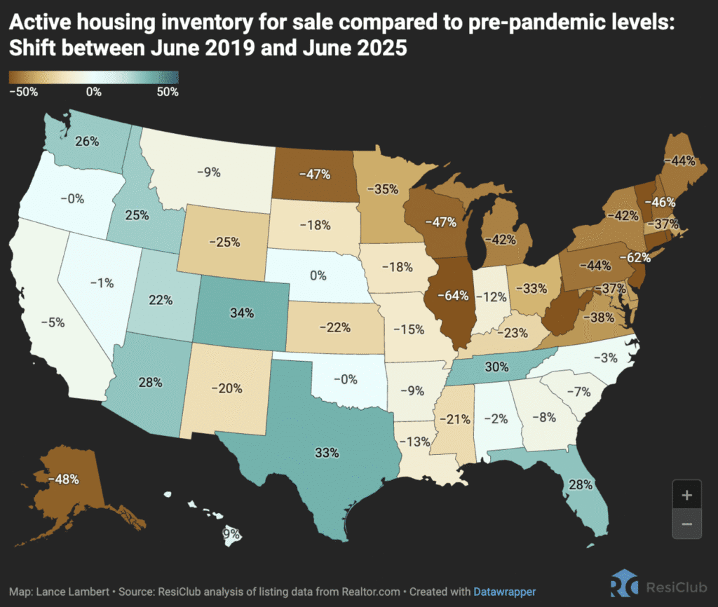 Shifting housing market: a buyer’s advantage grows unevenly