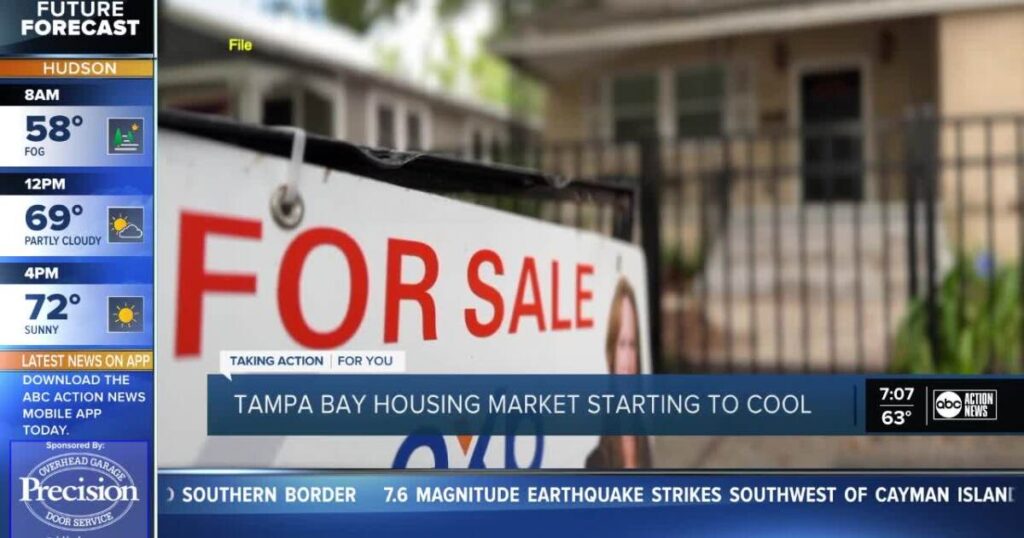 Tampa bay housing market begins to cool after years of