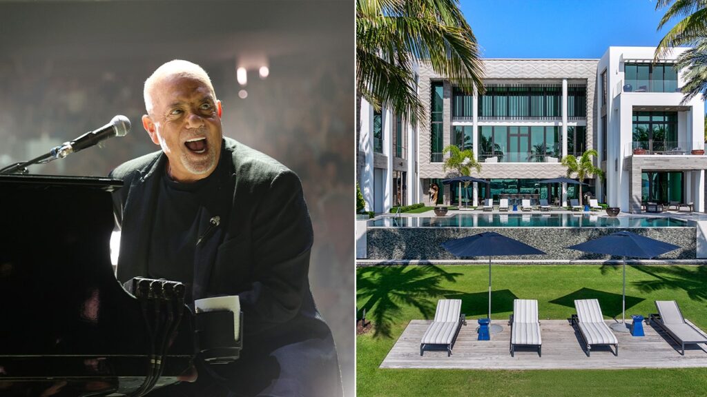 Billy joel's former florida estate becomes $84.8m luxury mansion