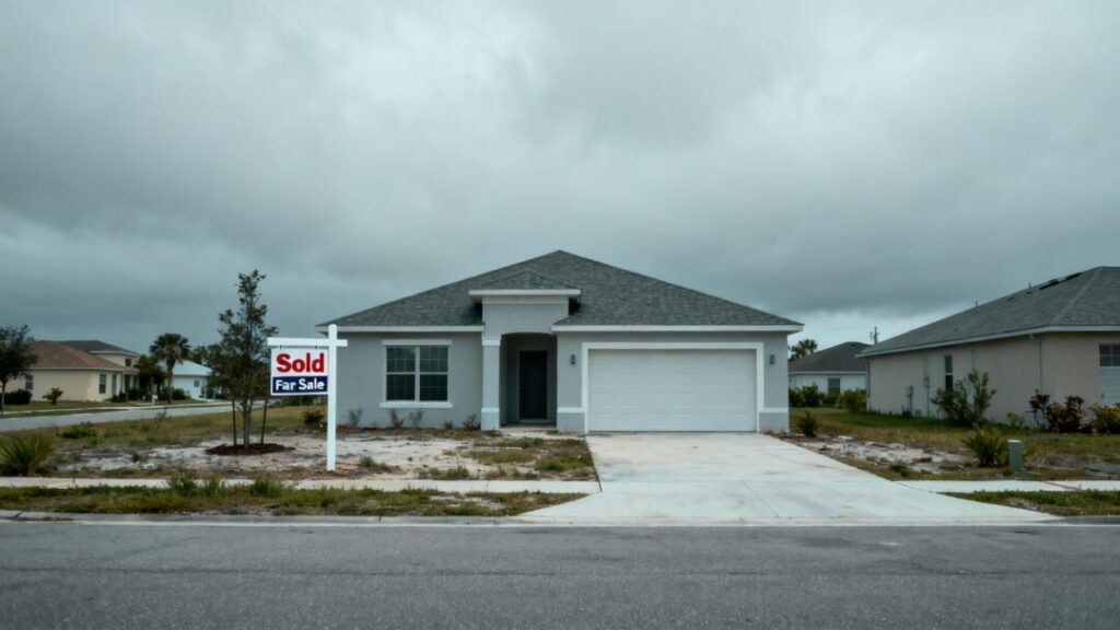 Florida home market cools, sales slow, prices dip.