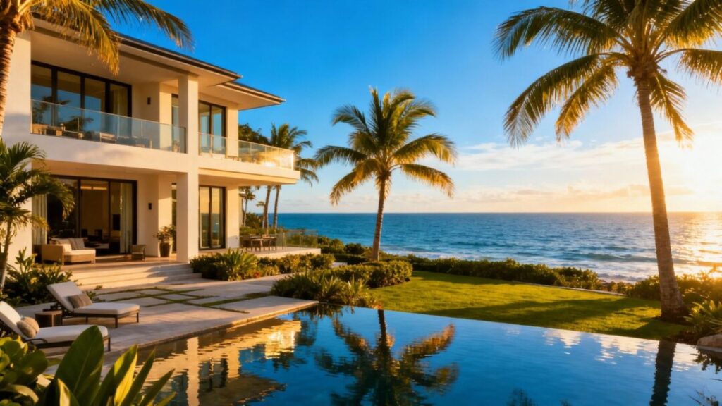 Florida home with ocean view