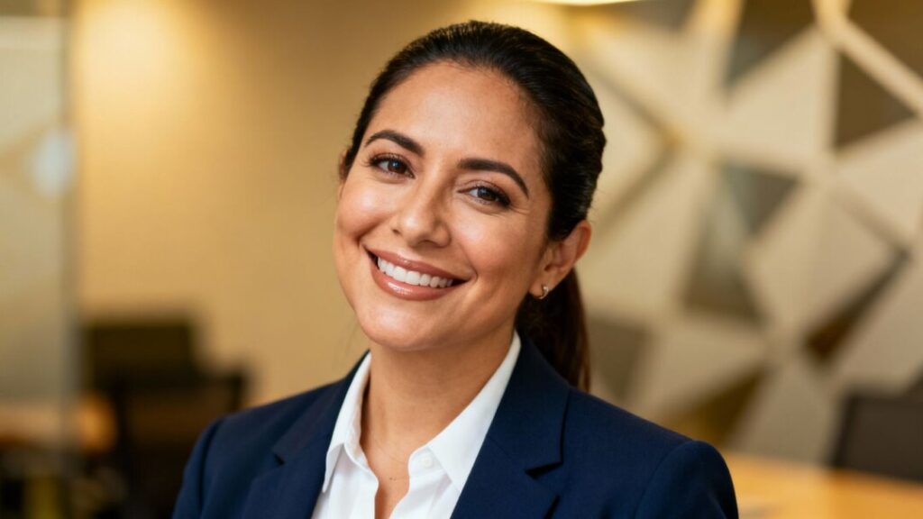 Sue Vasquez smiling, recognized for professional excellence in real estate.