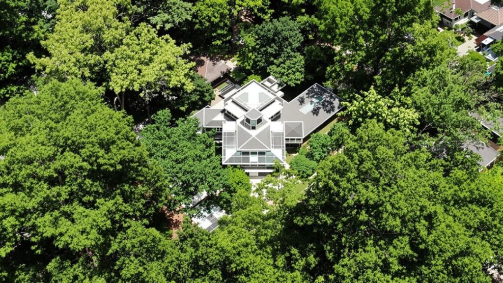 Lewis Spring House, Florida, Frank Lloyd Wright masterpiece, Usonian architecture.