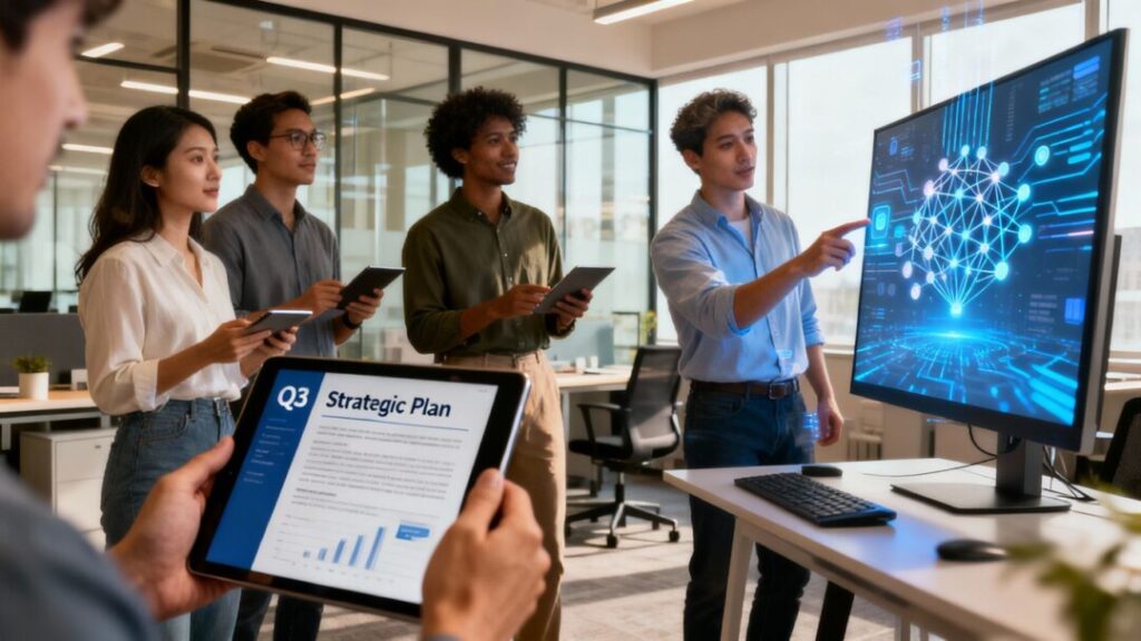 Realtors using e-signature and AI marketing tools.