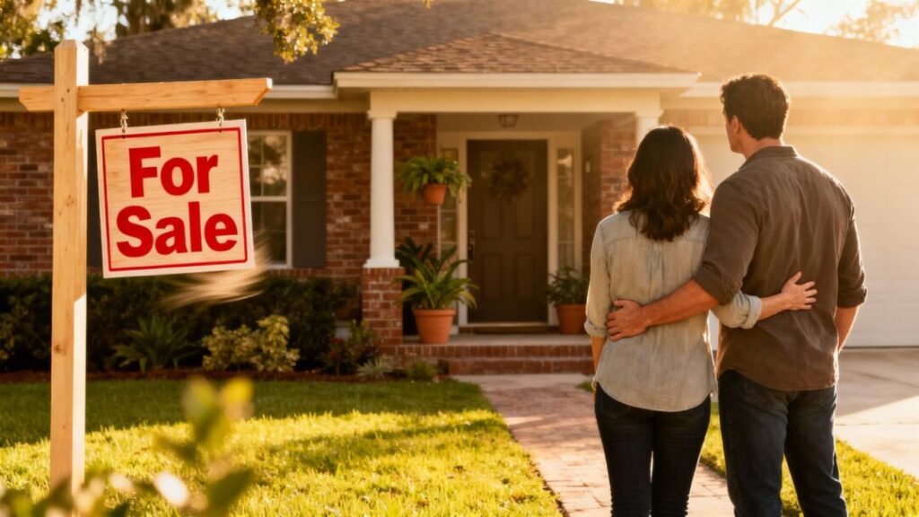 Tampa home sale during divorce.