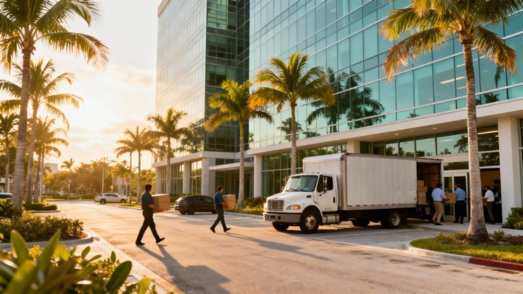 Office buildings and movers in Broward County