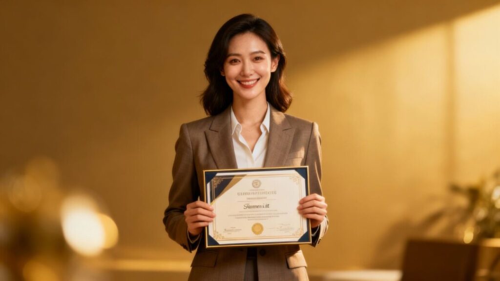 Kara Wisely receives prestigious Board Certified Realtor designation award.