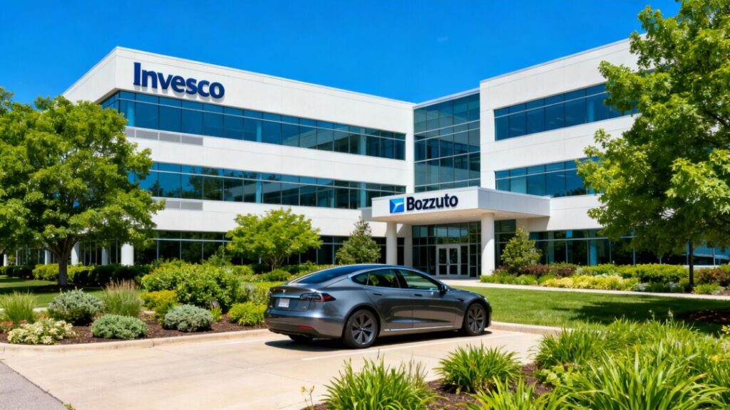 Invesco and Bozzuto real estate venture office building.