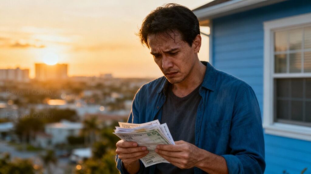 Broward homeowner worried about rising property taxes.