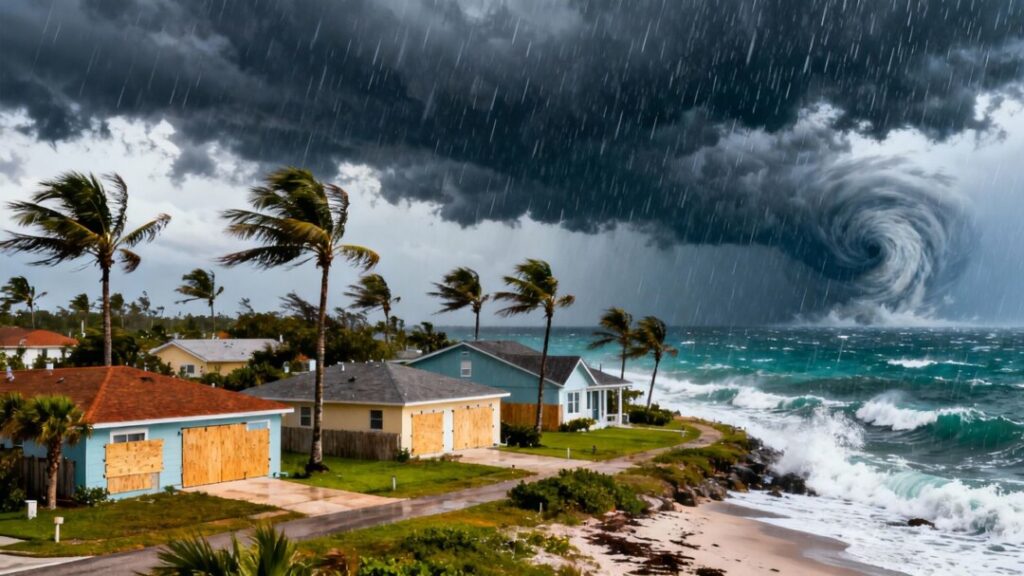 Homes in Florida bracing for hurricane winds and rain.
