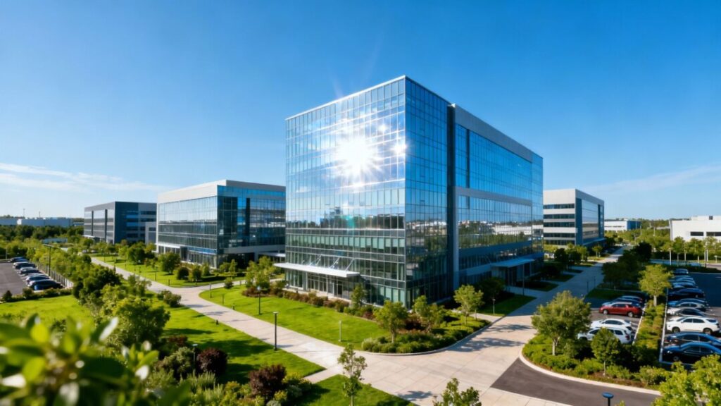 Broward Business Park Skyrockets in Value: $29 Million Sale Marks Significant Appreciation Broward Business Park buildings and landscaping