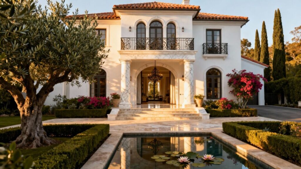 Iconic Montecito home designed by John Saladino.