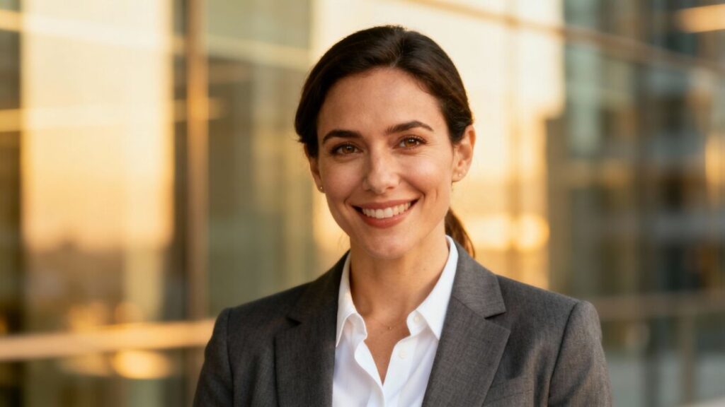 Kara smiling, recognized for real estate excellence.