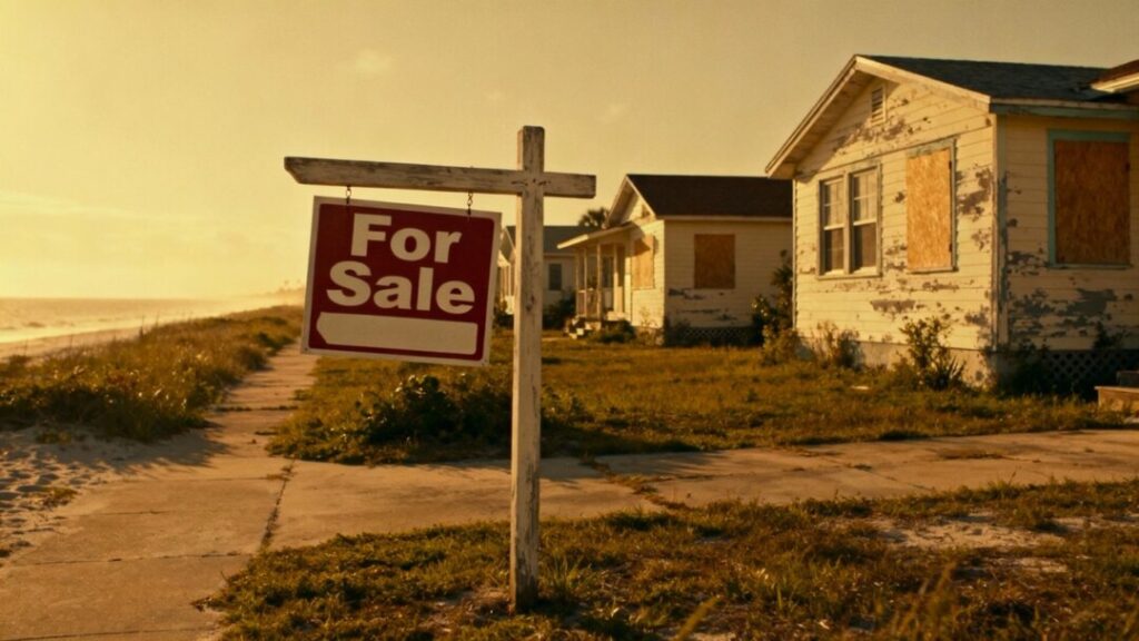 Florida homes with a 'For Sale' sign.