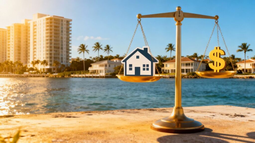 Florida housing market balance of affordability and trends.