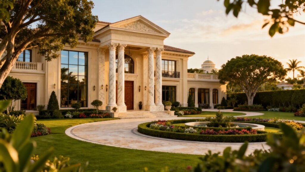 Luxury estate near Mar-a-Lago listed for $19.5 million.