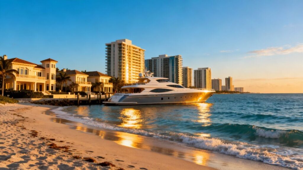 Florida luxury homes and new condos with ocean view.