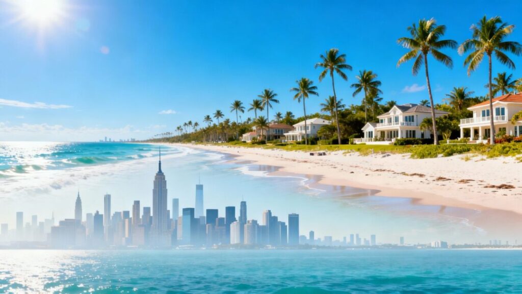 New Yorkers moving to Florida for real estate opportunities.