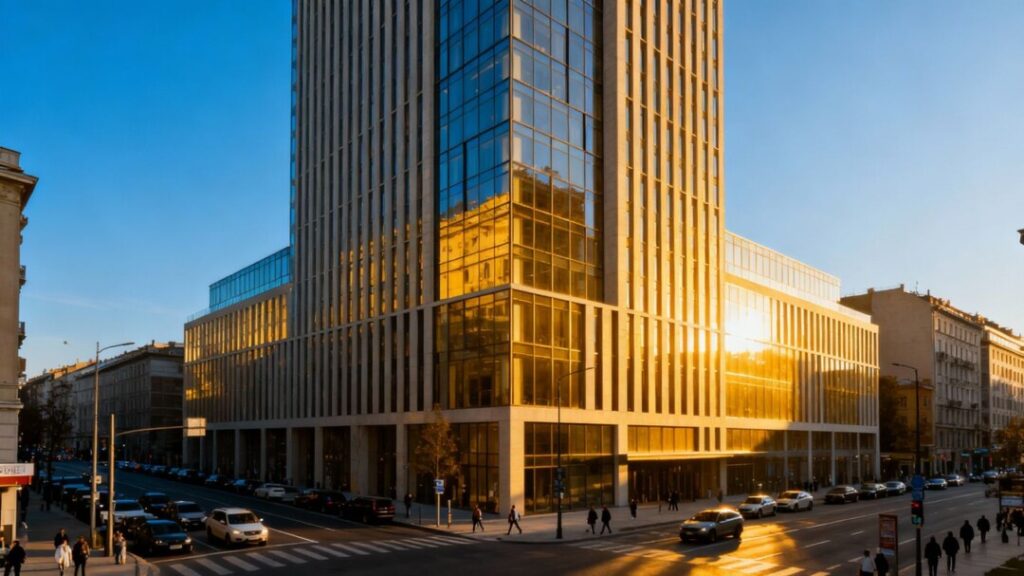 GFI Group office building exterior, 55 Water Street.