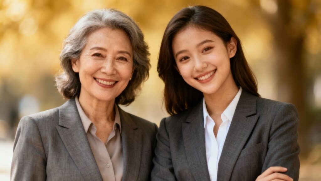 Mother and daughter real estate agents