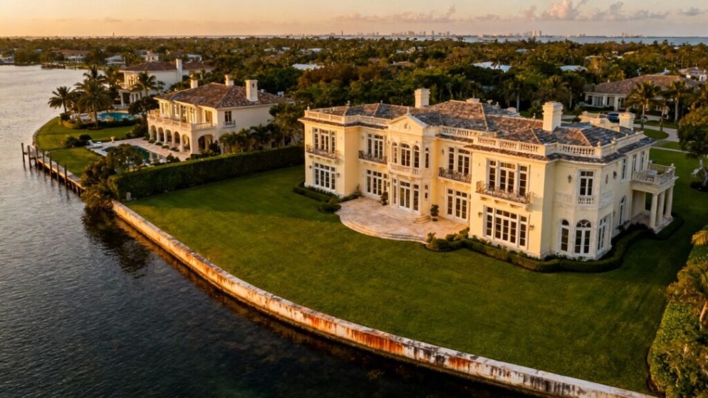 Florida luxury estate next to Larry Ellison's mansion