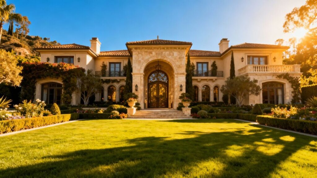 Lavish Los Angeles mansion belonging to [Josh Flagg].