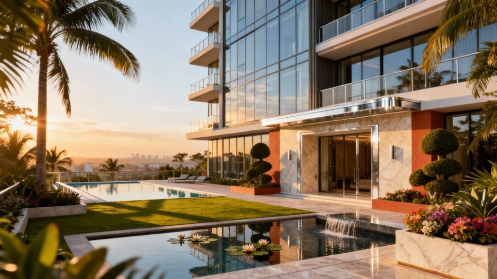 Luxury residential building in Palm Beach Gardens