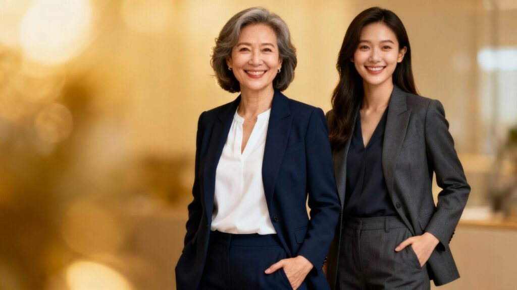Mother and daughter real estate agents
