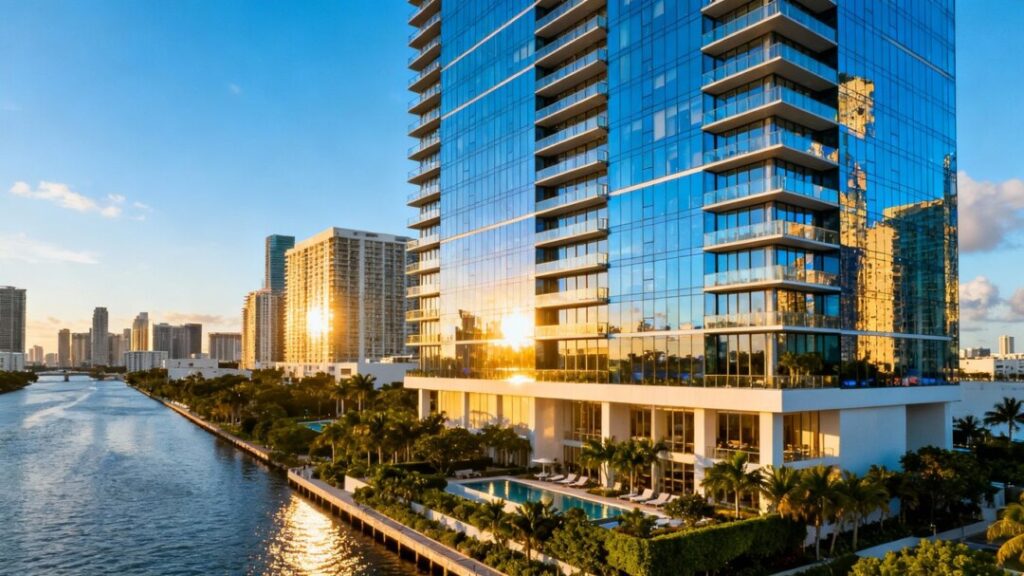 Ultra-luxury residential tower on Miami Riverfront