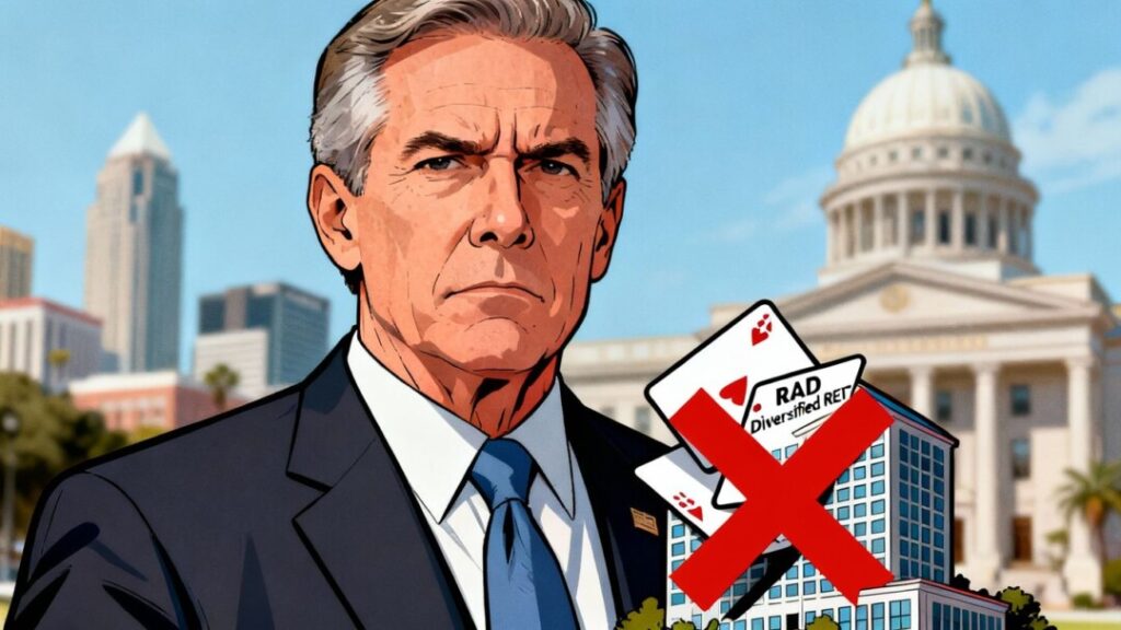 Florida AG investigates RAD Diversified REIT for alleged Ponzi scheme.