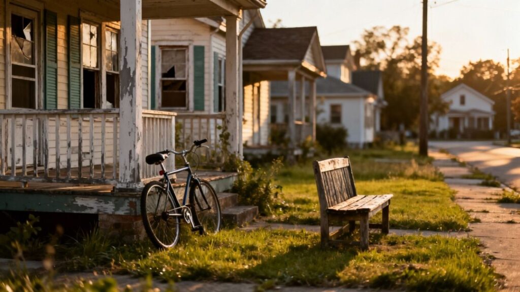 US housing market value declines in key areas.