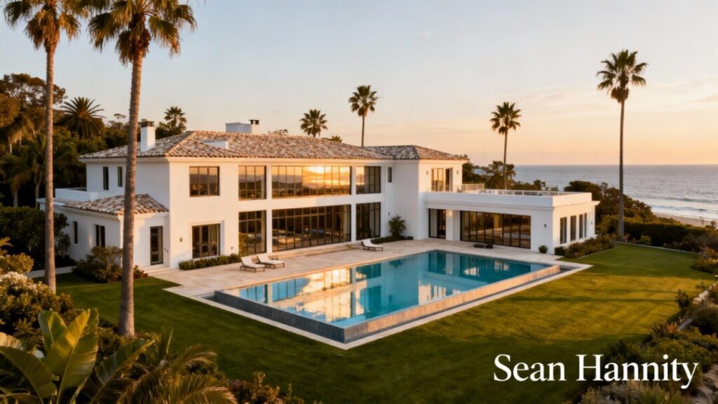 [Sean Hannity]'s new mansion near Palm Beach.