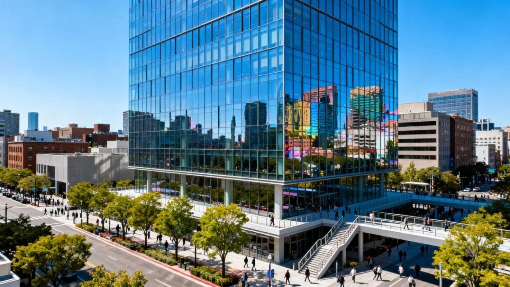 Moody's new global headquarters at Brookfield Place skyscraper.