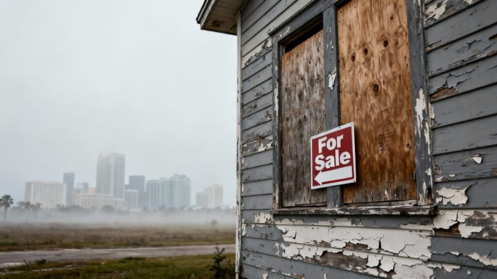 Foreclosed house in Tampa, Florida