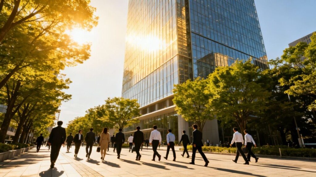 Florida SBA invests in real estate, modern buildings, city street.