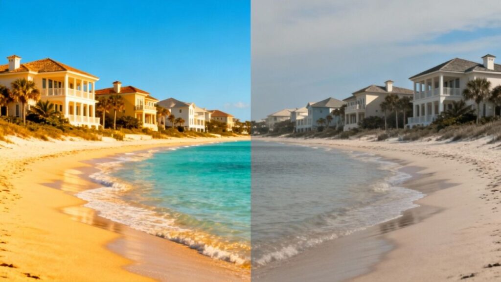 Florida homes with a downward price trend.