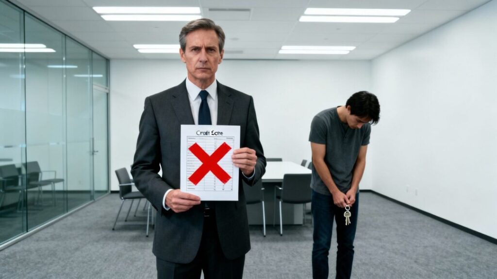 Condo board denies rental based on credit score.