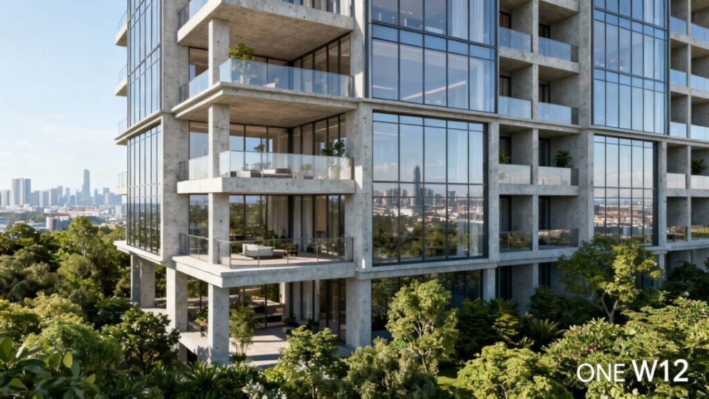 One W12 Residences project rendering