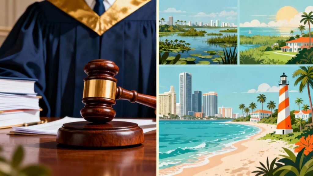 Florida property tax study and county rankings.