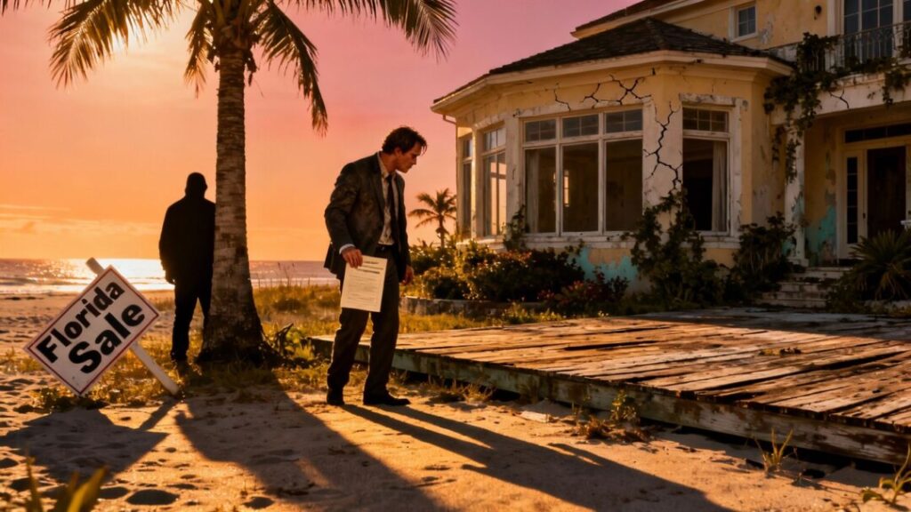 Investor worried about Florida real estate scams.