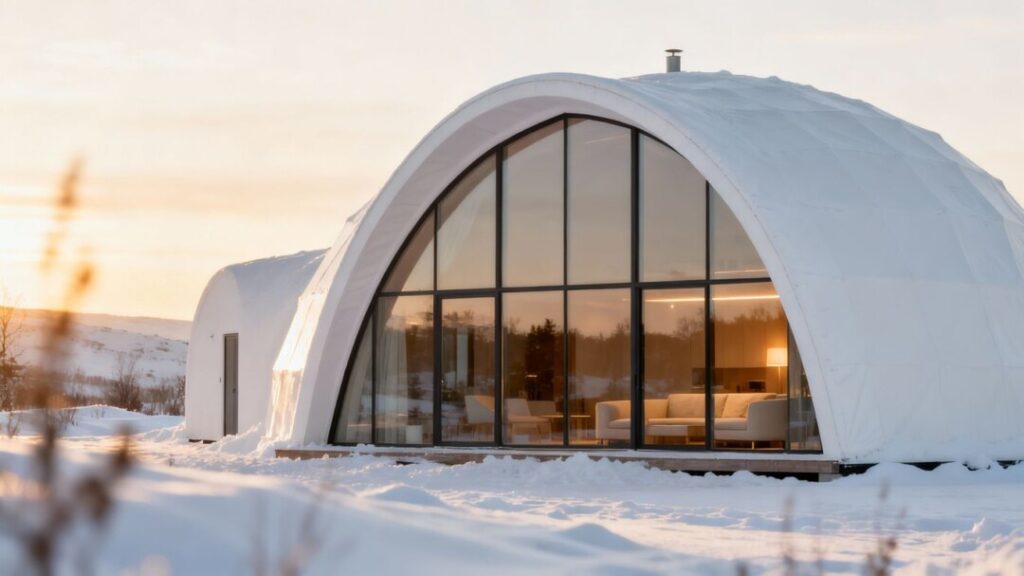 Igloo-shaped house for sale in Connecticut.