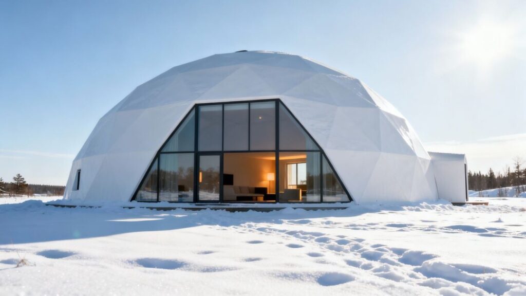 Igloo-shaped house for sale in Connecticut.