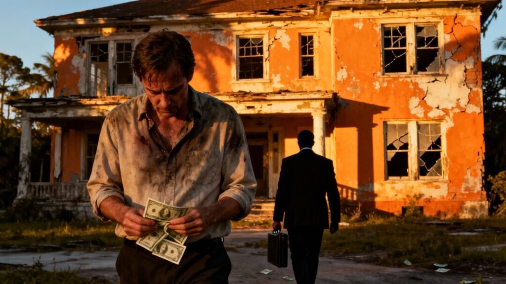 Investor losing money on Florida real estate scam.