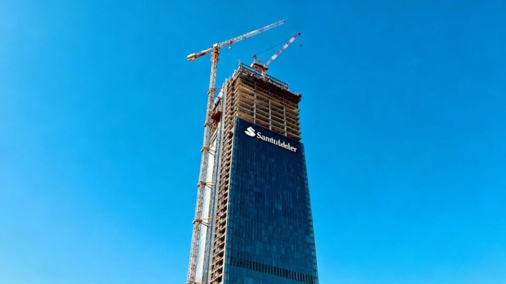 Santander Tower construction at 784 feet.