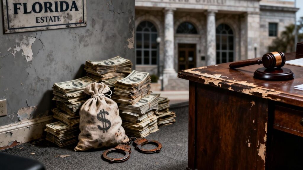 Florida real estate broker accused of embezzlement