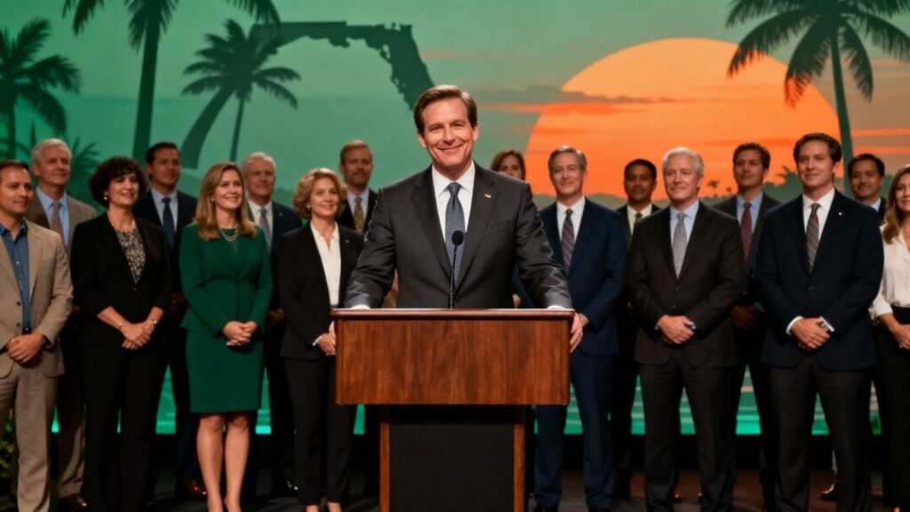 Florida Realtors leadership and members at an event.